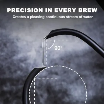 Nueve&Five Gooseneck Electric Kettle with Thermometer