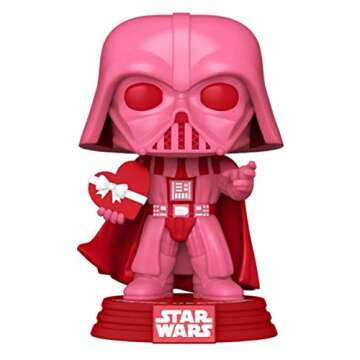 Funko POP Star Wars: Valentines - Vader with Heart, Multicolor, Standard