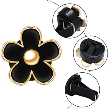 Daisy Flower Car Air Freshener Vent Clip Set