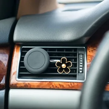 Daisy Flower Car Air Freshener Vent Clip Set