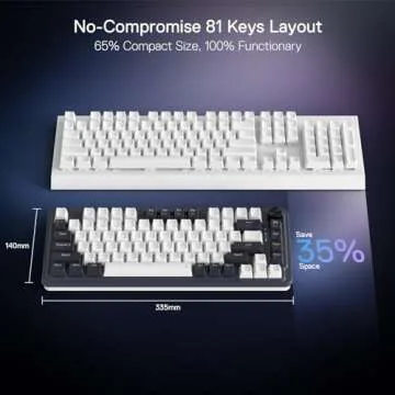 Redragon K673 PRO Compact Wireless RGB Gaming Keyboard
