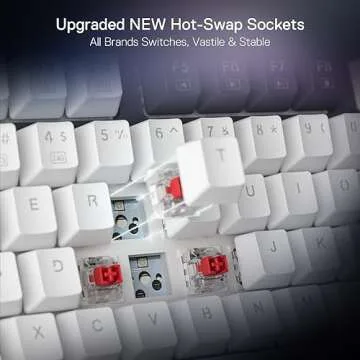 Redragon K673 PRO Compact Wireless RGB Gaming Keyboard