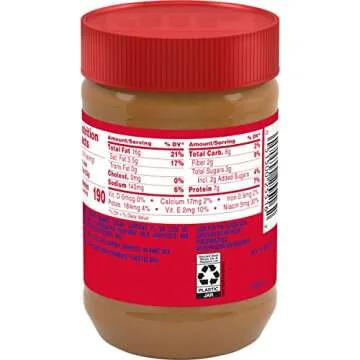 Jif Creamy Peanut Butter - 16 Ounce Jar of Rich and Creamy Goodness