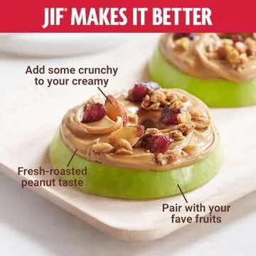 Jif Creamy Peanut Butter - 16 Ounce Jar for Delicious Snacks