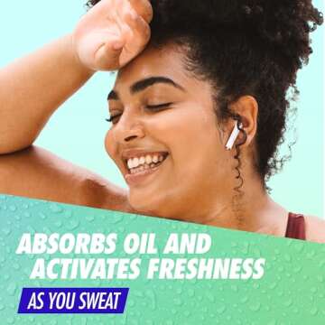 Batiste Sweat Activated Dry Shampoo, Neutralizes Odor for Up to 24 Hours & Prevents Sweat Buildup in Hair, Waterless Shampoo, 3.81 Oz