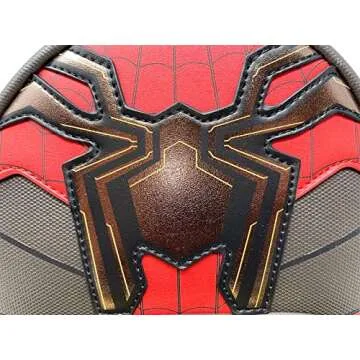 Loungefly Spiderman No Way Home Marvel Comics Cosplay Womens Double Strap Shoulder Bag Purse