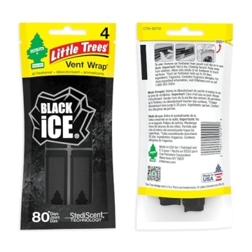 LITTLE TREES Car Air Freshener Vent Wrap - Long-Lasting Scent