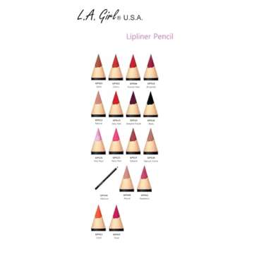 17 Colors of L.A. Girl Lipliner Pencil