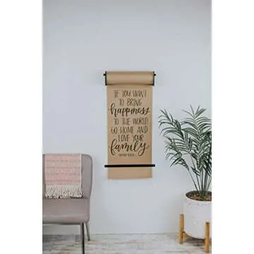 Rettel Roller Kraft Paper Display for Art & Decor