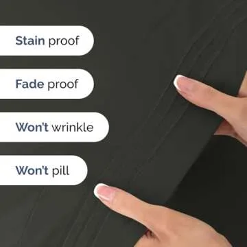 King Size 4 Piece Sheet Set - Comfy Breathable & Cooling Bed Sheets Set - Hotel Luxury Bedding for Women, Men, Kids & Teens - Deep Pockets, Easy-Fit, Super Soft & Wrinkle Free - Oeko-Tex - Charcoal