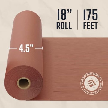 Pink Butcher Paper Roll 18"x175' for Smoking Meat