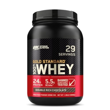 Optimum Nutrition Gold Standard 100% Whey Protein Powder - Extreme Milk Chocolate Flavor, 2 lb