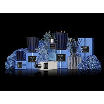 NEST Fragrances NEST01BG003 Classic Candle- Blue Garden , 8.1 oz