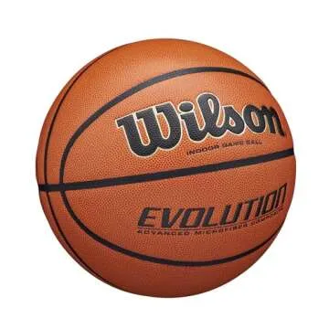 Wilson Evolution Indoor Game Basketball, Intermediate - Size 6