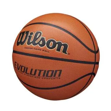 Wilson Evolution Indoor Game Basketball, Intermediate - Size 6