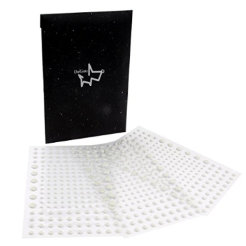 DAGOU 3D Domed Glow in The Dark Stars - 606 Count Disks