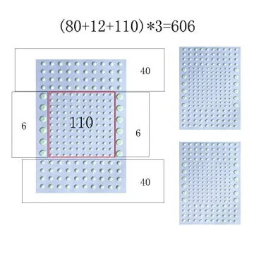 DAGOU 3D Domed Glow in The Dark Stars - 606 Count Disks