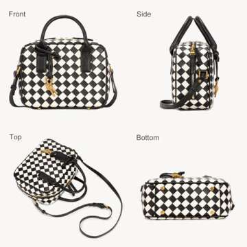 GASSDA Woven Bag for Women, Stylish Handmade Tote Bag