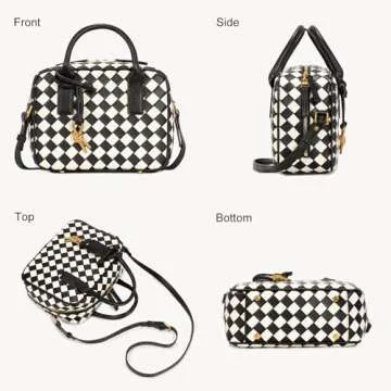 GASSDA Woven Bag for Women, Stylish Handmade Tote Bag