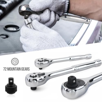 Buy 201-Piece Mechanic's Tool Socket Set - Amazon Basics