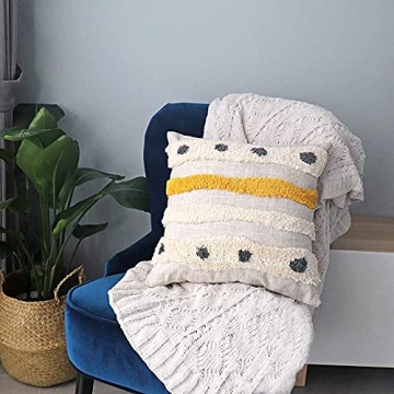 VANNCIO Boho Tufted Pillow Cover | Cozy Modern Decor