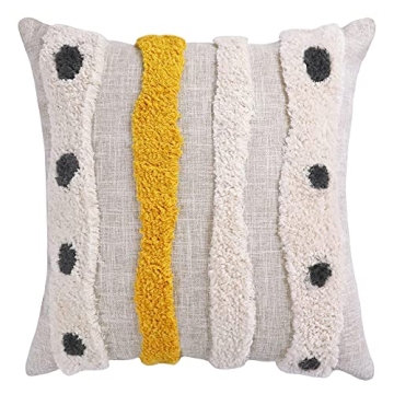 VANNCIO Boho Tufted Pillow Cover | Cozy Modern Decor