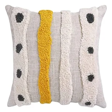 VANNCIO Boho Tufted Pillow Cover | Cozy Modern Decor