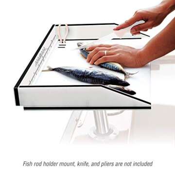 MAGMA Products T10-303B Bait/Filet Mate Table, 31 inch