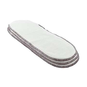 Geffen Baby Super Absorbers Plus - Universal Cloth Diaper Inserts (3 Pack)