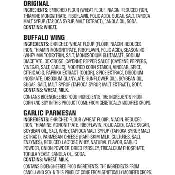 Snack Factory Pretzel Crisps Variety Pack, Individual 1.5 Ounce (Pack of 24)