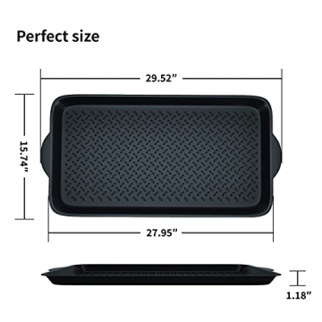 Matace Boot Tray for Indoor and Outdoor Use 27.95x15.74