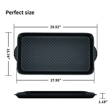 Matace Boot Tray for Indoor and Outdoor Use 27.95x15.74