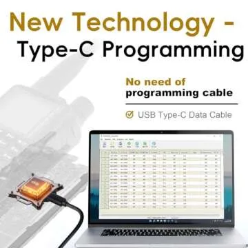 TIDRADIO TD-H3 GMRS Radio - USB-C Programming & Long Range Walkie Talkies