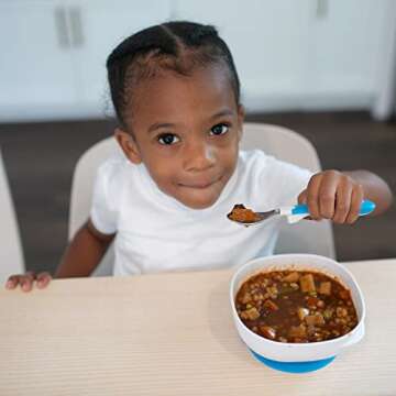 Dr. Brown's No-Slip Strong Suction Bowl for Babies and Toddlers, BPA Free - 2-Pack