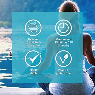 Genuine Health Advanced Gut Health Gentle-Care Probiotic, Helps Promote Digestive, Gastrointestinal ...