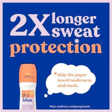 Dry Idea Roll-On Deodorant with 72-Hour Odor Protection