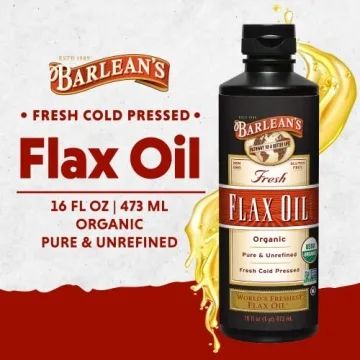 Barlean's Organic Flaxseed Oil for Heart & Skin Health