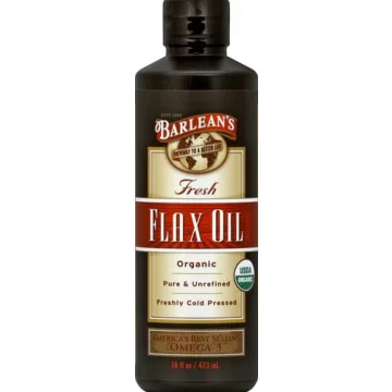 Barlean's Organic Flaxseed Oil for Heart & Skin Health