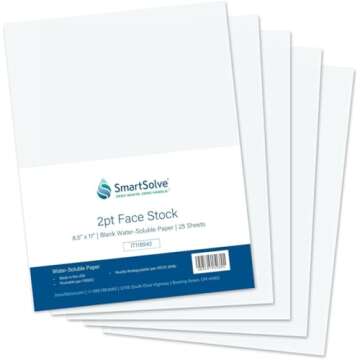 SmartSolve 2 pt. Water-Soluble Bio-Based Paper | Dissolves Quickly in Water | Biodegradable | Eco-Fr...
