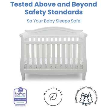 Delta Children Lancaster 4-in-1 Convertible Crib