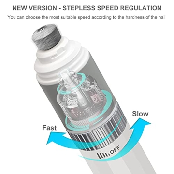 Casifor Dog Nail Grinder Quiet with 10h Battery for All Pets