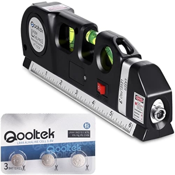 Qooltek Laser Level & Measure Tape - Precision Tools for DIY & Professional Use
