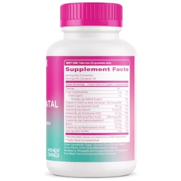 Pink Stork Total Postnatal Gummies for New Moms