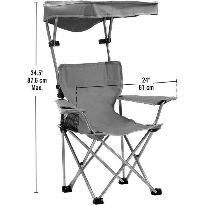 Quik Shade Kids Canopy Chair with Carry Bag - Blue