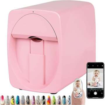 Mobile Nail Art Printer - DIY Portable Nail Machine