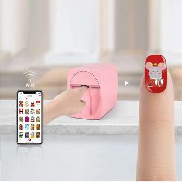 Mobile Nail Art Printer - DIY Portable Nail Machine