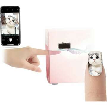 Mobile Nail Art Printer - DIY Portable Nail Machine