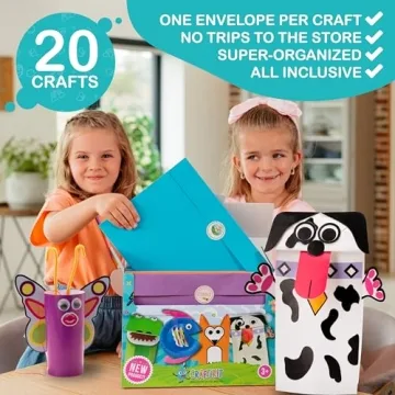 Award-Winning Animal Craft Kits for Kids Ages 3-10