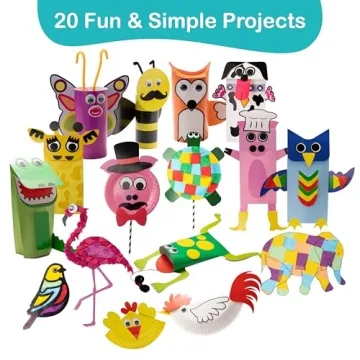 Award-Winning Animal Craft Kits for Kids Ages 3-10