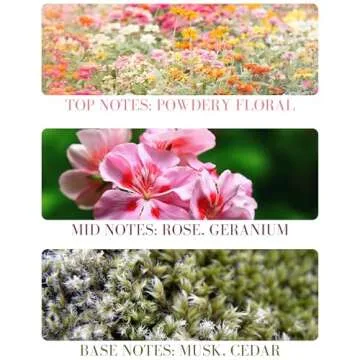 Baby Powder Natural Hair & Body Mist Spray, Pure Essential and Fragrance Oils, Alcohol-Free, Handmad...